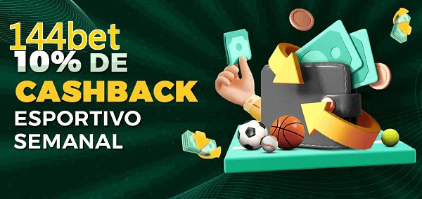 10% de bônus de cashback na 144bet